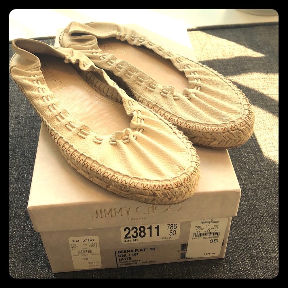 Jimmy Choo espadrille shoes